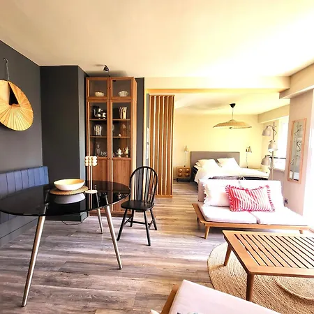 Apartament Moderne Renove - Face - Terrasse - Wifi Gratuit - Fr-1-92-818
