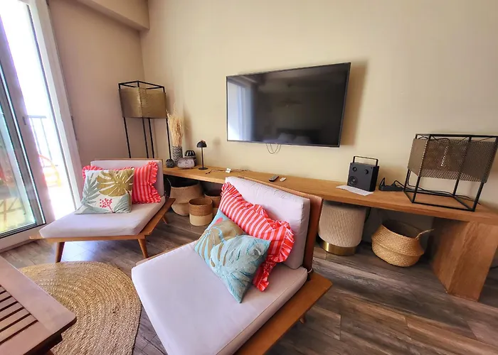 Moderne Renove - Face - Terrasse - Wifi Gratuit - Fr-1-92-818 公寓