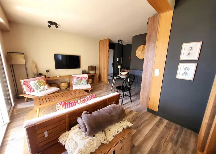 公寓 Moderne Renove - Face - Terrasse - Wifi Gratuit - Fr-1-92-818 莱萨布勒-多洛讷